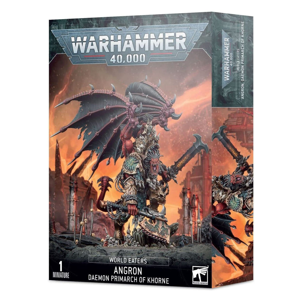 Warhammer 40,000 World Eaters Angron Daemon Primarch Of Khorne Building Set