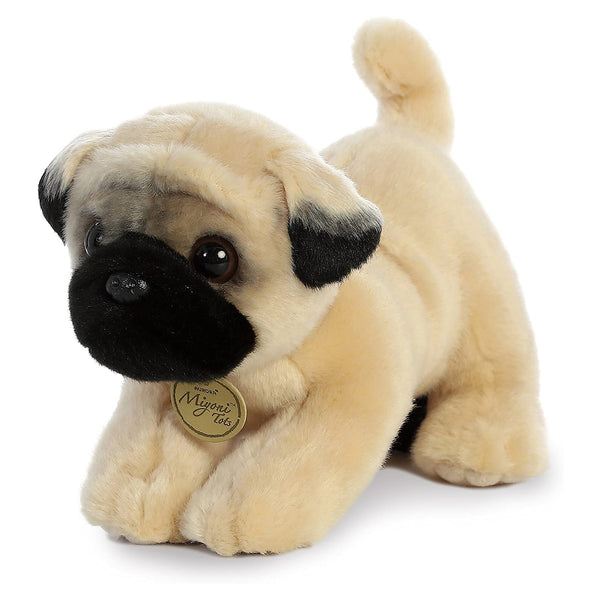 Aurora Miyoni Pug Pup 10 Inch Plush Figure | Radar Toys