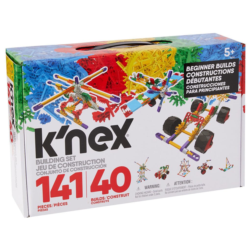 K'Nex Clasic Beginner Builds 141 Piece Building Set