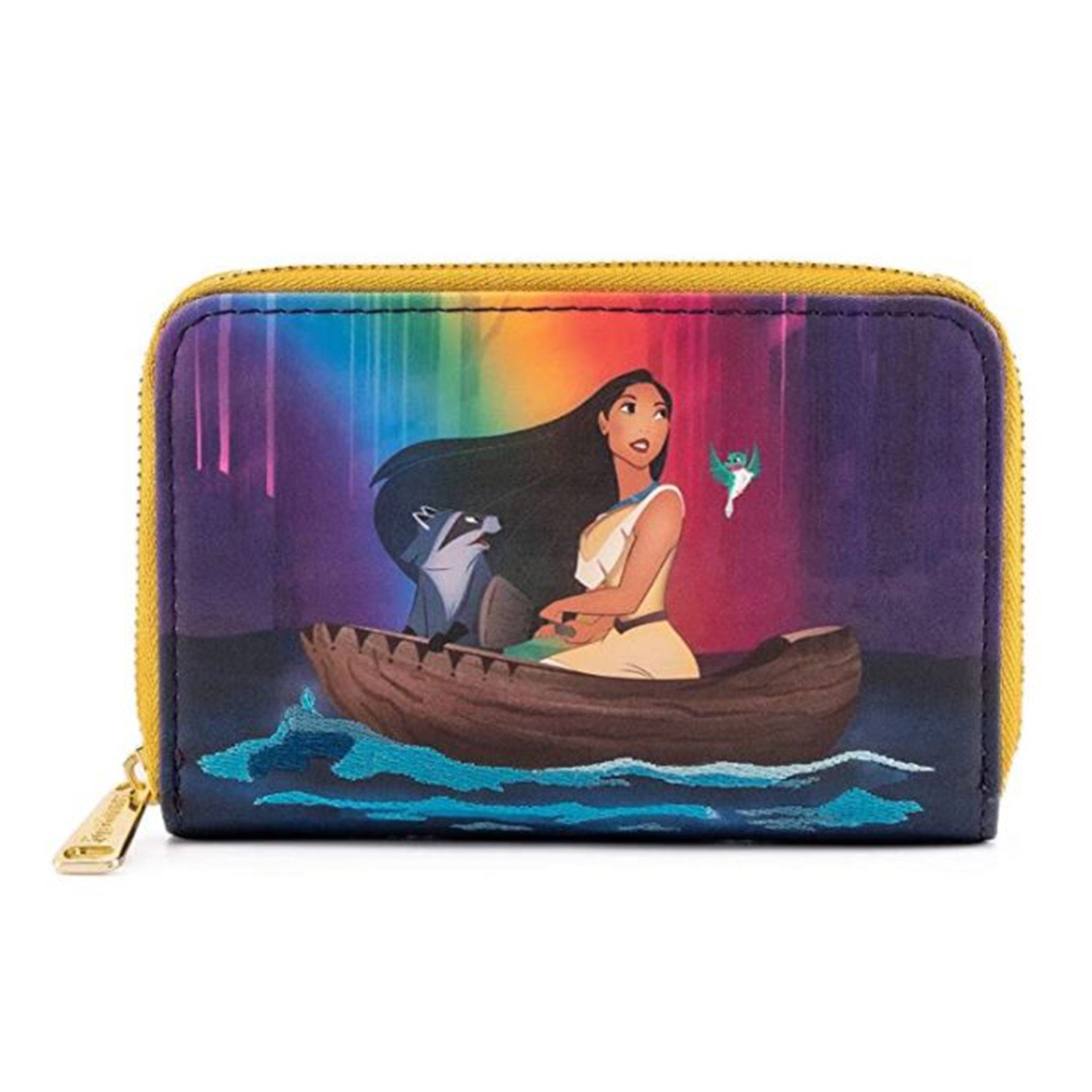 Pocahontas Just Around The River Bend Zip-Around Wallet