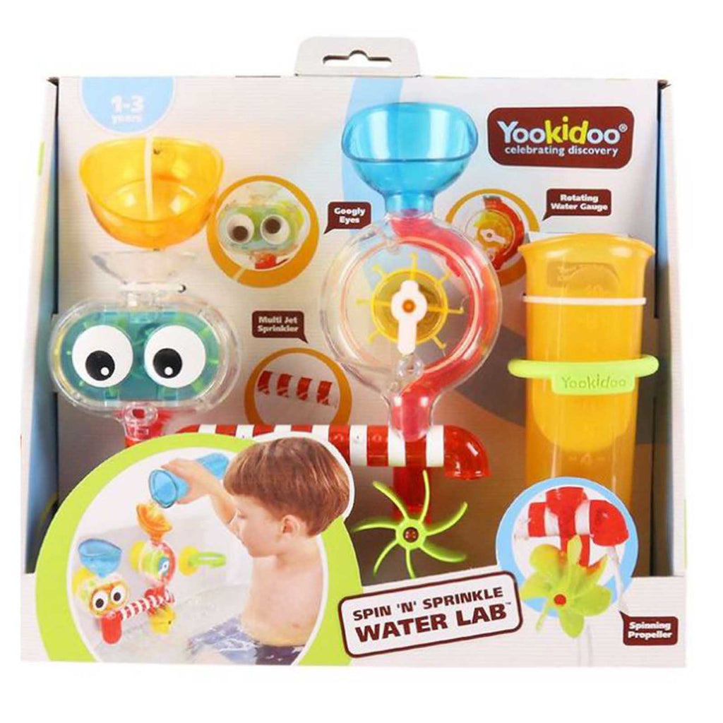 Yookidoo Spin N Sprinkle Water Lab Play Set