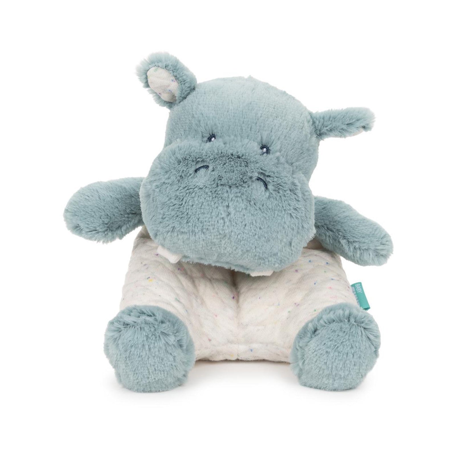 Gund Oh So Snuggly Hippo Plush Figure 6059347