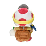 Little Buddy Captain Toad Standing 9 Inch Plush Figure - Radar Toys