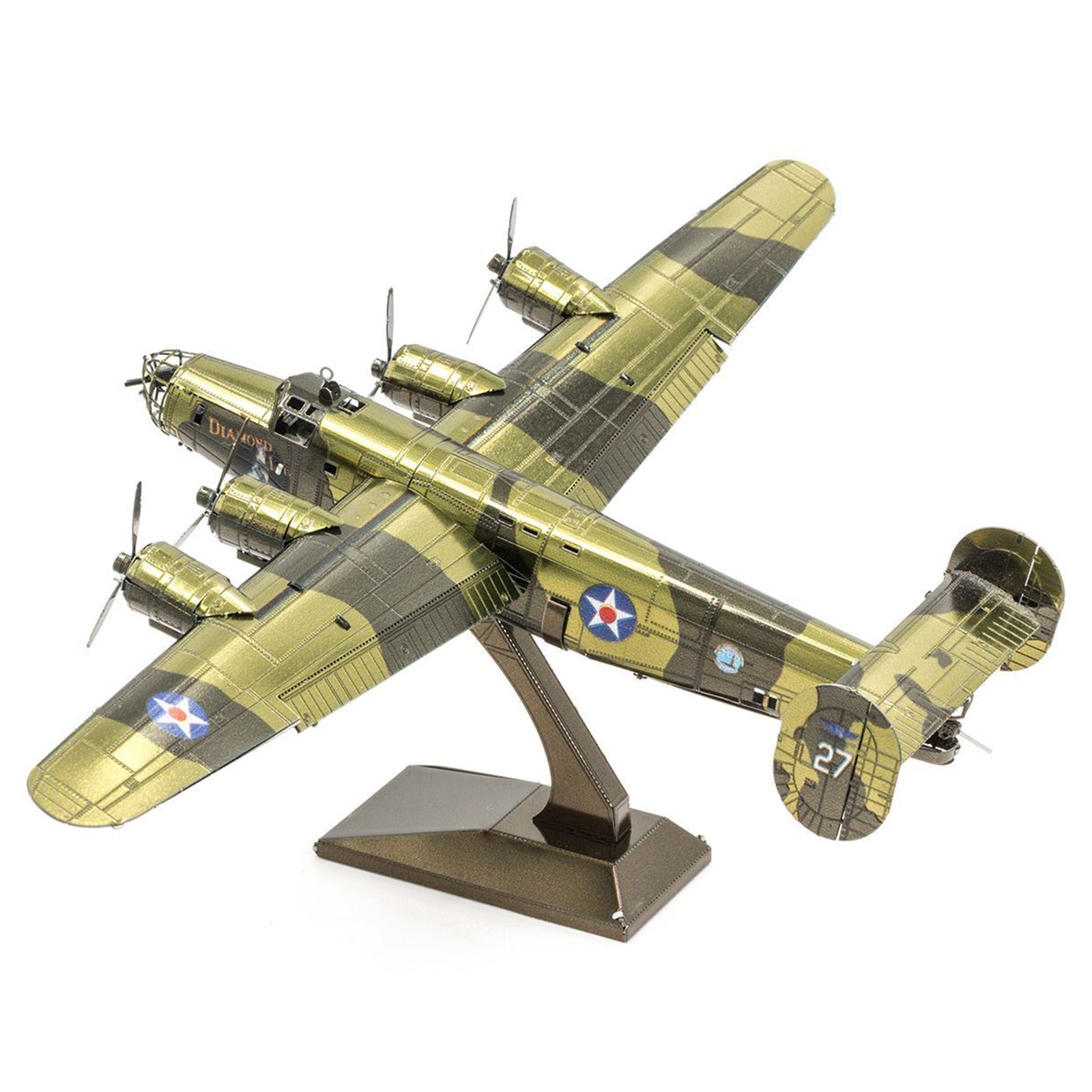 Metal Earth B 24 Liberator Model Kit Mms179 Radar Toys