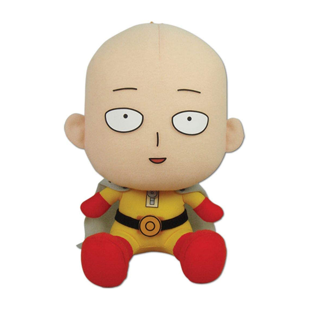 One Punch Man Saitama Sitting Pose 7 Inch Plush Figure