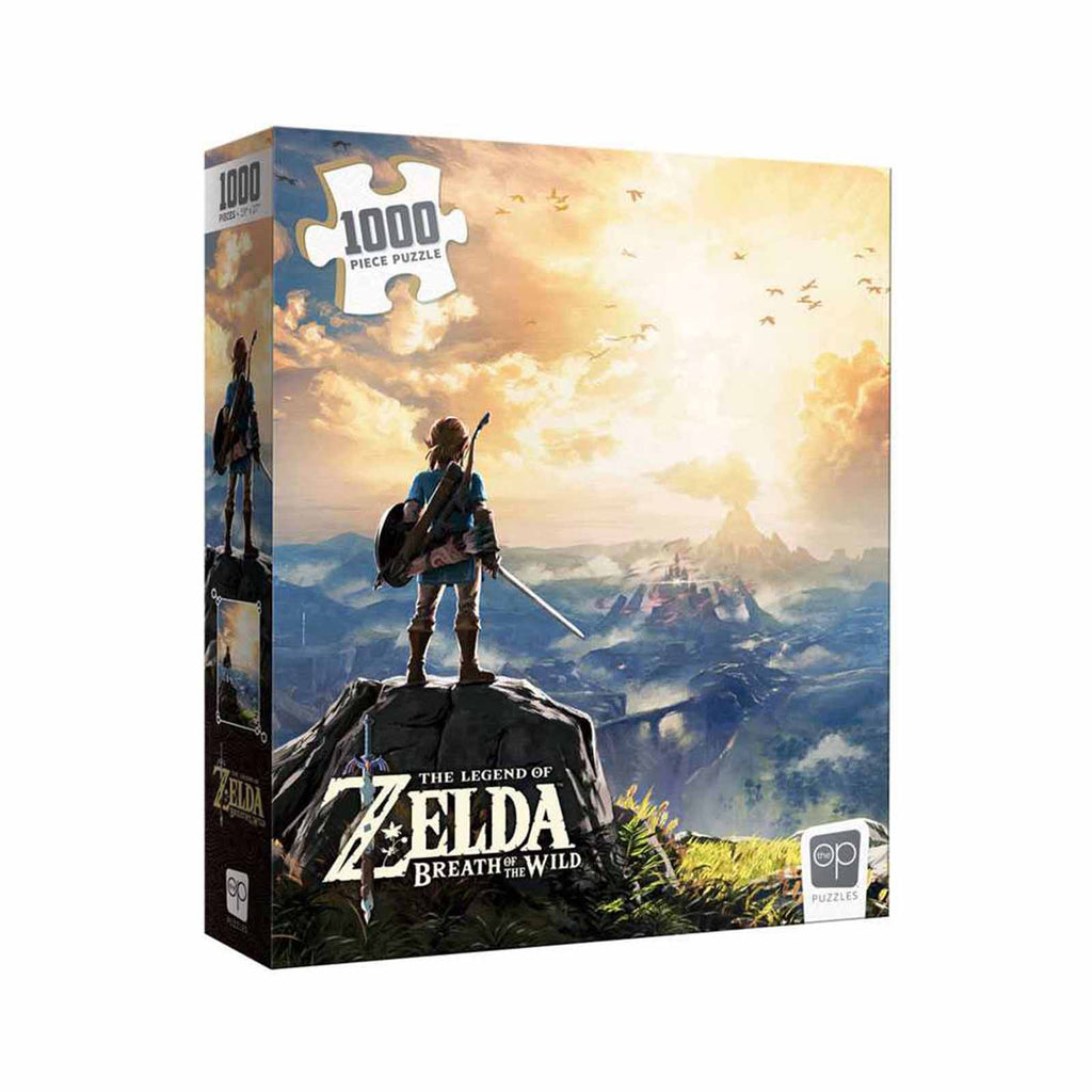 USAopoly Zelda Breath of The Wild Landscape 1000 Piece Puzzle