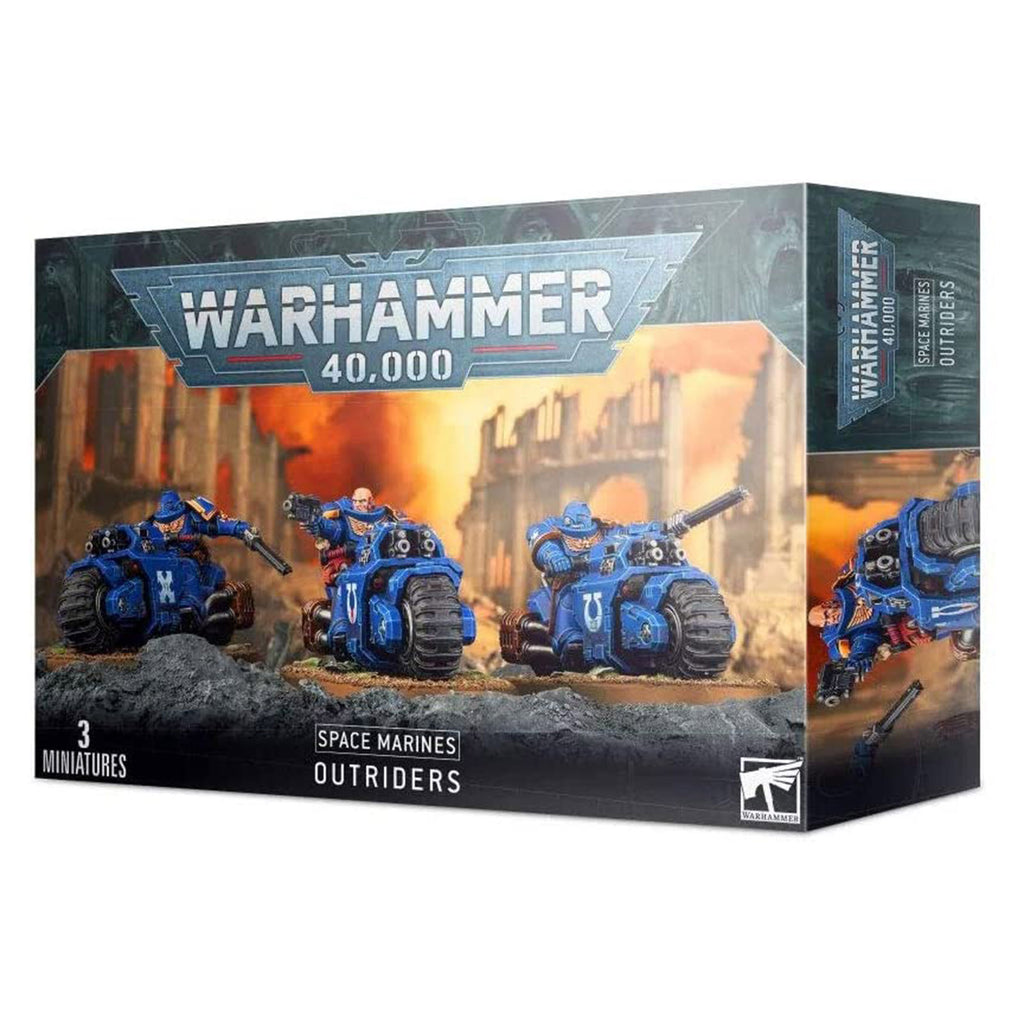 Warhammer 40,000 Space Marines Outriders Set