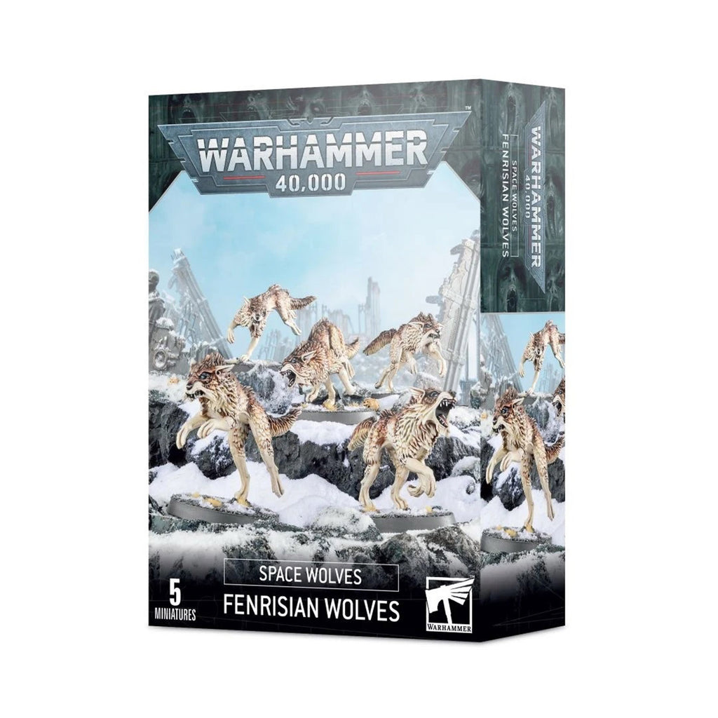 Warhammer 40,000 Space Wolves Fenrisian Wolves Building Set