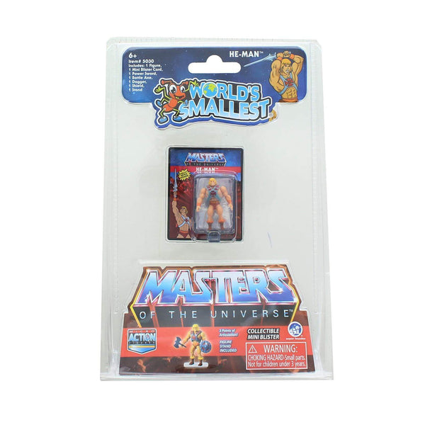 World's Smallest Masters Of The Universe He-Man | Radar Toys