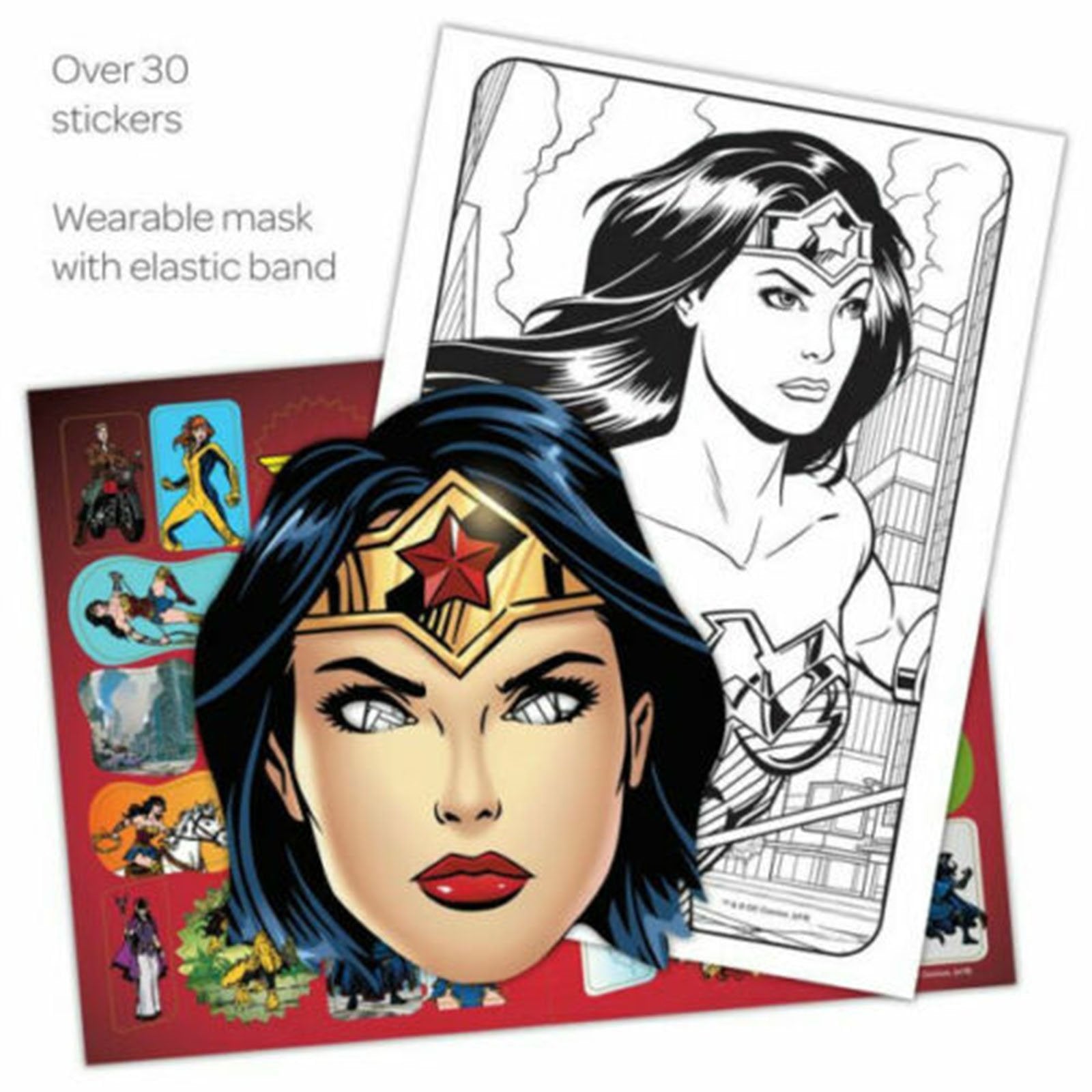 Bendon Wonder Woman Coloring And Activity Book