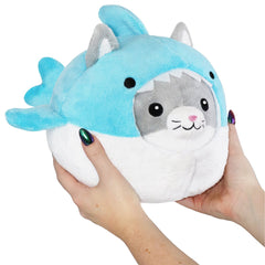 Squishable Undercover Kitty In Shark Suit 7 Inch Plush Figure - Radar Toys