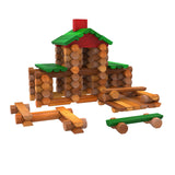 K'Nex Lincoln Logs Classic Meetinghouse 117 Piece Wood Set - Radar Toys