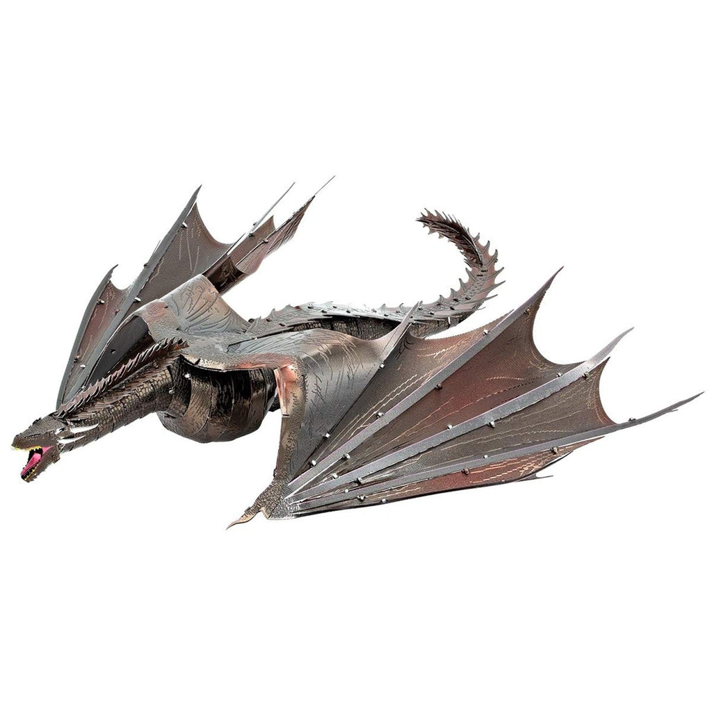 Metal Earth Iconx Game Of Thrones Drogon Dragon Steel Model Kit - Radar Toys