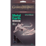 Metal Earth Iconx Game Of Thrones Drogon Dragon Steel Model Kit - Radar Toys