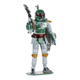 Metal Earth Iconx Star Wars Premium 40th Boba Fett Model Kit - Radar Toys