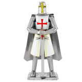 Metal Earth Iconx Templar Knight Steel Model Kit - Radar Toys