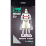 Metal Earth Iconx Templar Knight Steel Model Kit - Radar Toys