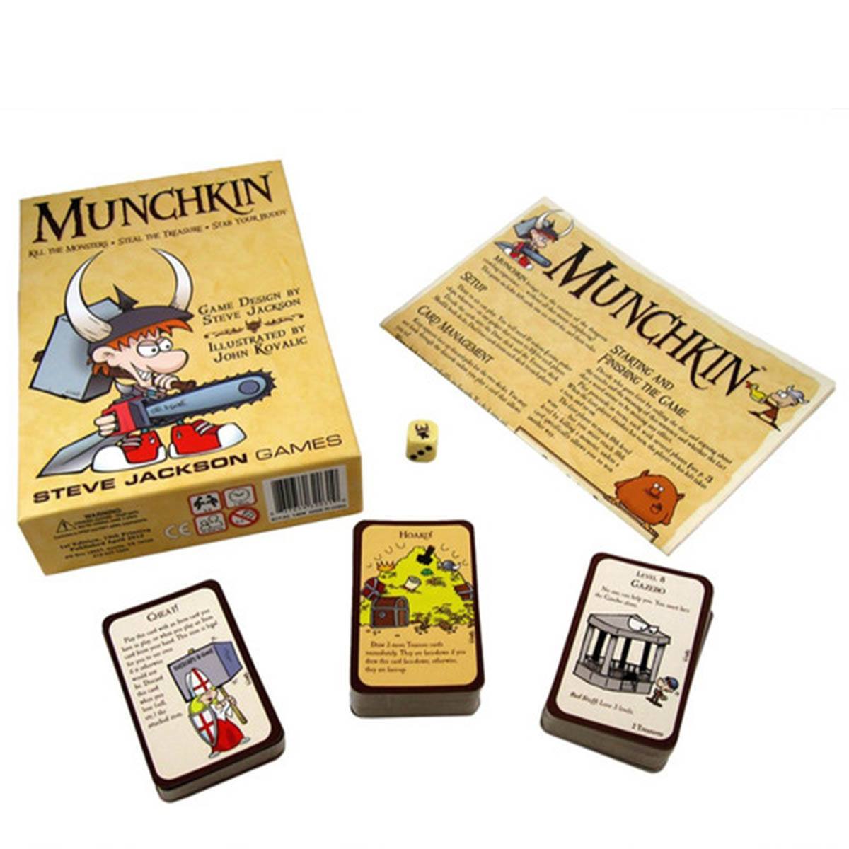 Munchkin Card Game Family Teen Adult Fun | Radar Toys