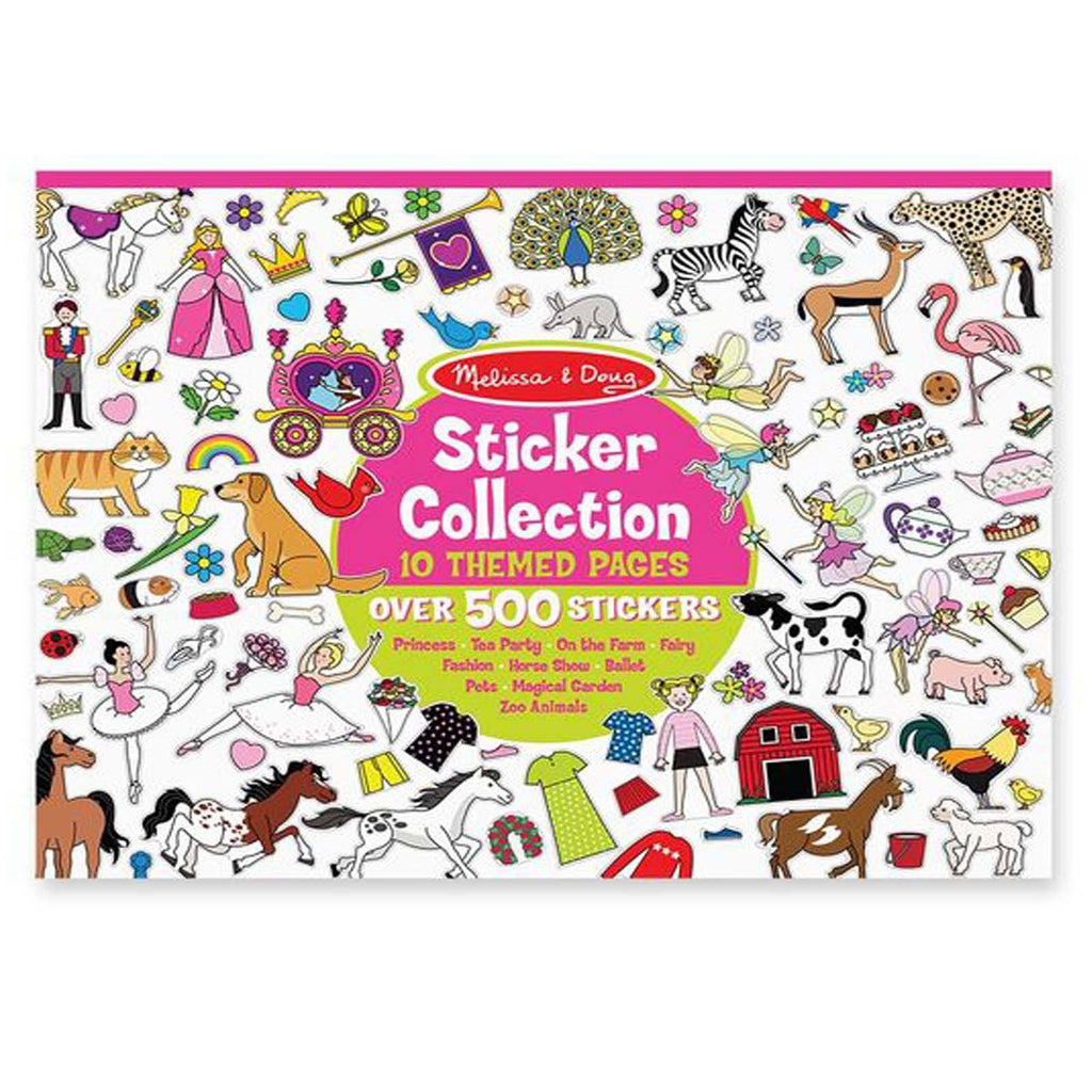 Melissa And Doug Pink Sticker Collection - Radar Toys