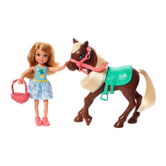 Barbie Club Chelsea With Horse Figure Set - Radar Toys