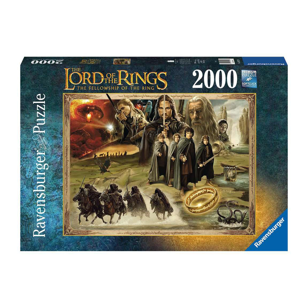 Ravensburger Lord Of The Rings Fellowship 2000 Piece Puzzle - Radar Toys