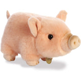 Aurora Miyoni Pot-Bellied Piglet Pink 11 Inch Plush Figure - Radar Toys