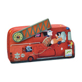 Djeco Fire Truck Mini Jigsaw Puzzle - Radar Toys