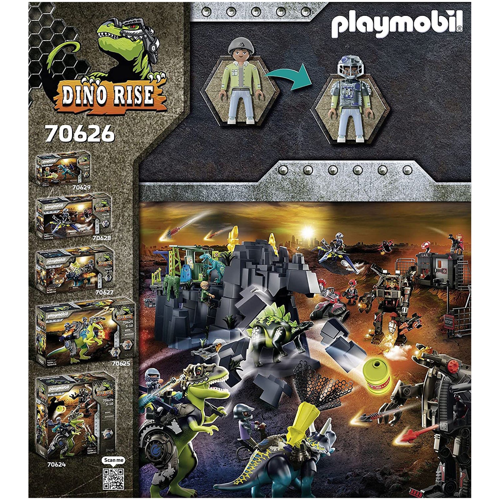Playmobil Dino Saichania Invasion Of The Robot 70626 | Radar Toys