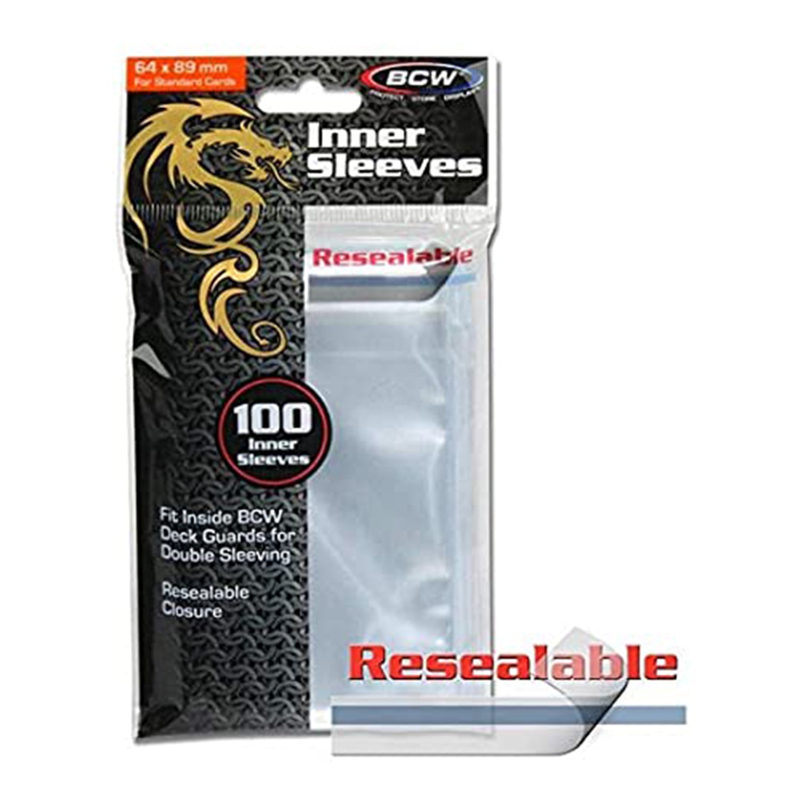 BCW Resealable Inner Sleeves