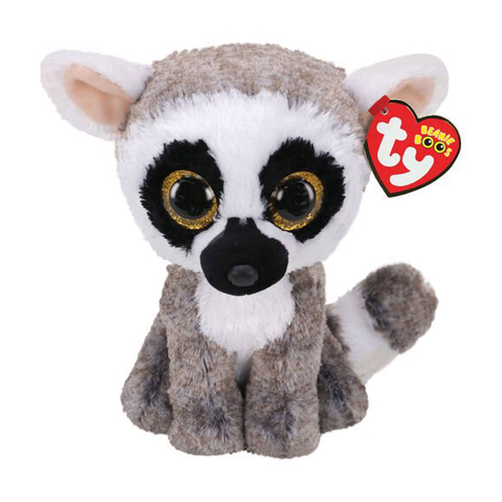 Ty Linus Lemur 6 Inch Plush Figure - Radar Toys