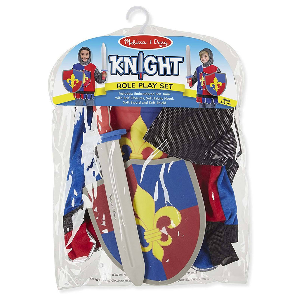 Melissa And Doug Knight Role Play Costume Set